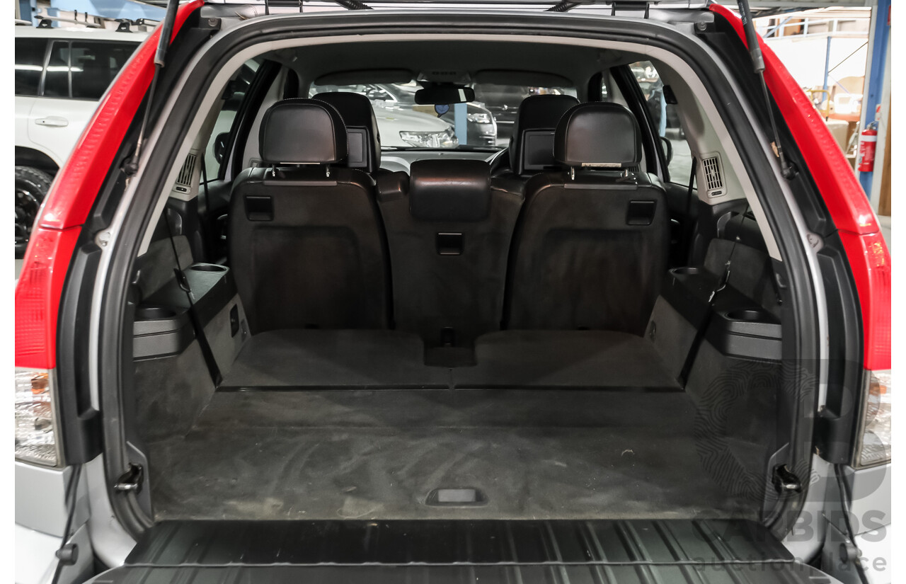 05/2010 Volvo XC90 3.2 R-Design AWD MY10 4d Wagon Electric Silver Metallic 3.2L - 7 Seater