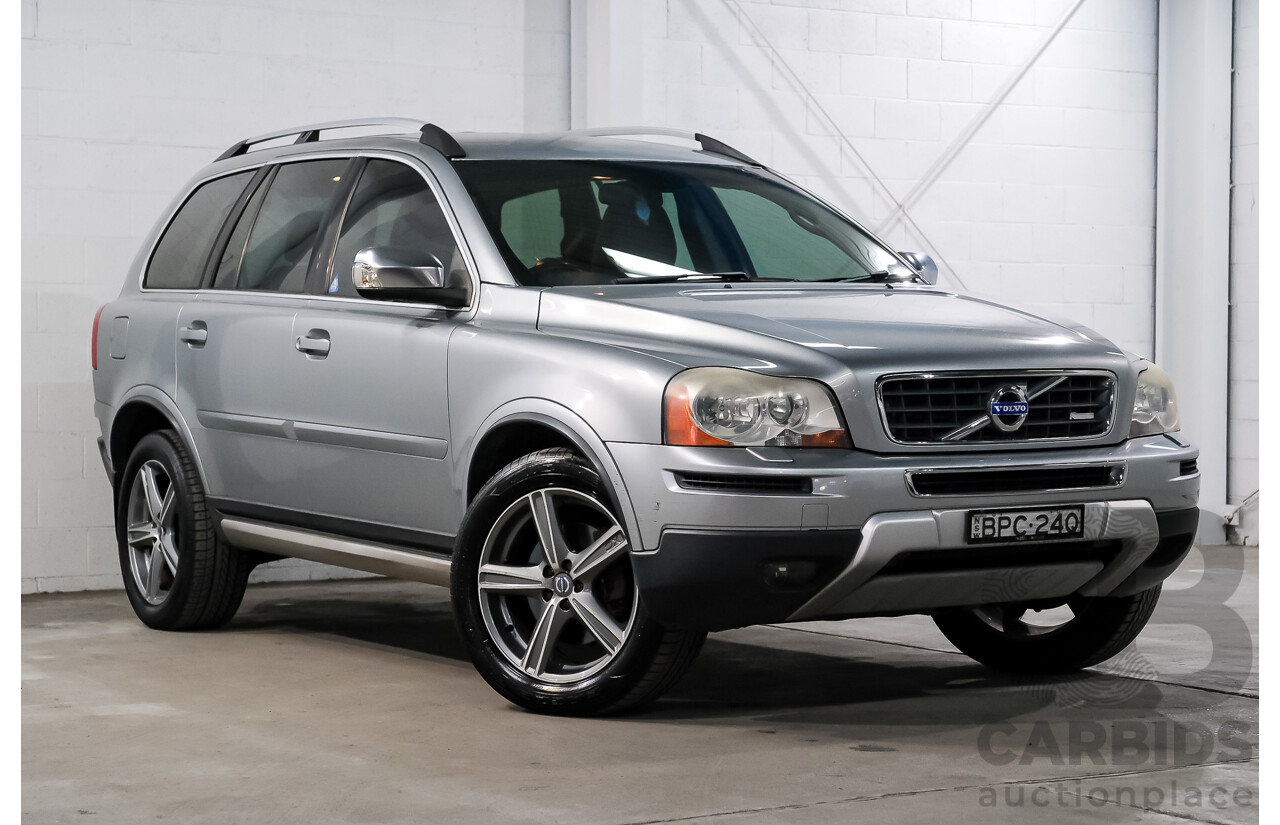 05/2010 Volvo XC90 3.2 R-Design AWD MY10 4d Wagon Electric Silver Metallic 3.2L - 7 Seater