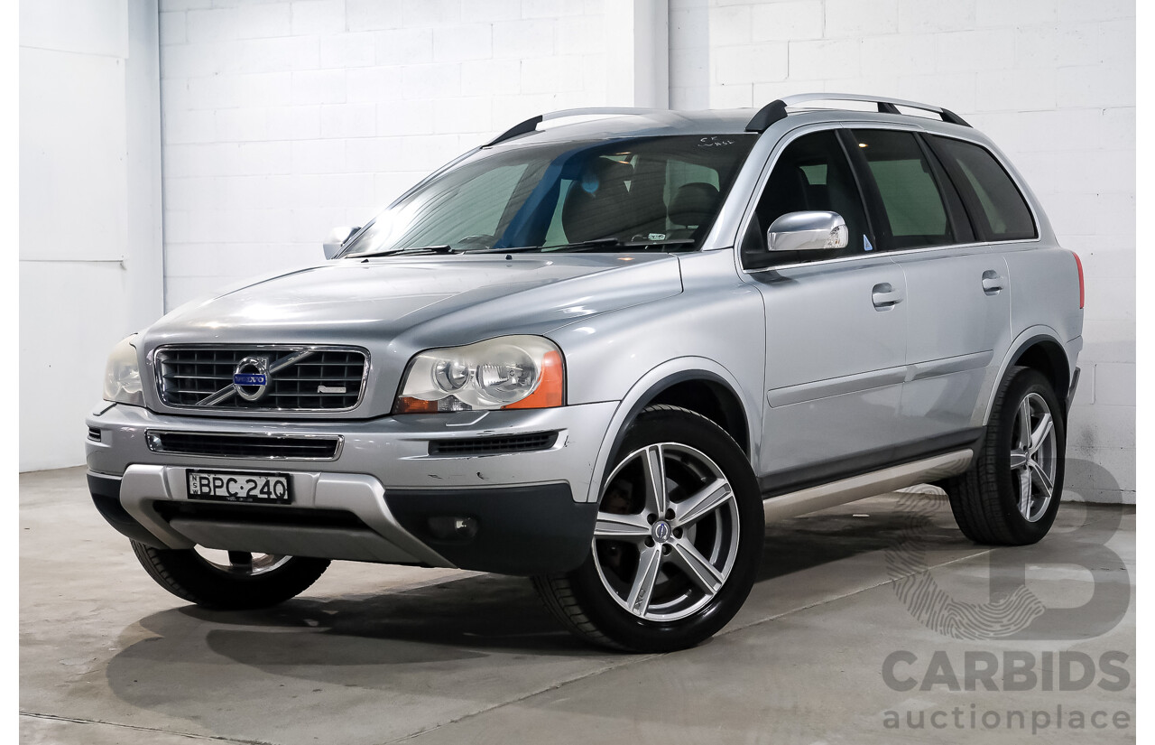 05/2010 Volvo XC90 3.2 R-Design AWD MY10 4d Wagon Electric Silver Metallic 3.2L - 7 Seater