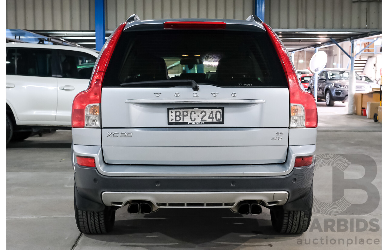 05/2010 Volvo XC90 3.2 R-Design AWD MY10 4d Wagon Electric Silver Metallic 3.2L - 7 Seater