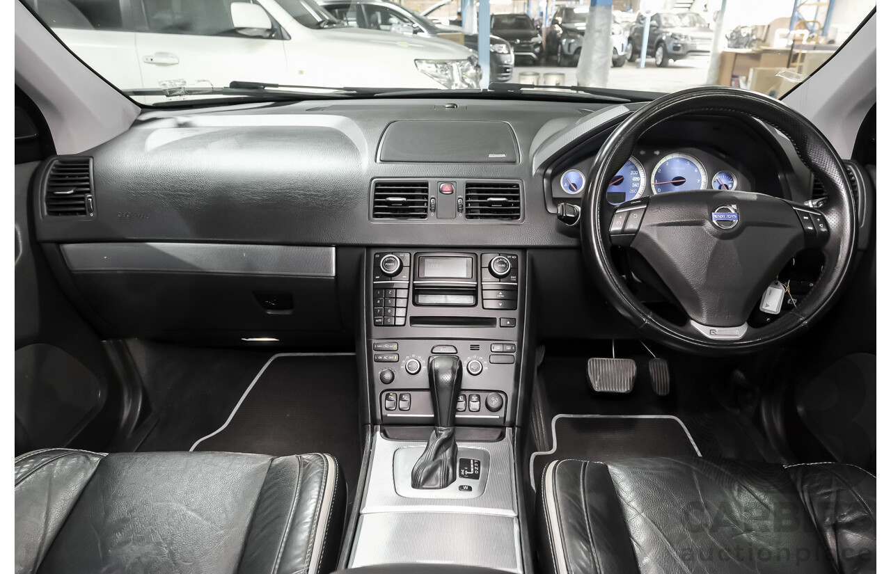 05/2010 Volvo XC90 3.2 R-Design AWD MY10 4d Wagon Electric Silver Metallic 3.2L - 7 Seater