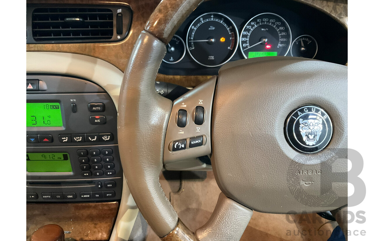 08/2006 Jaguar X Type 2.1 LE MY06 4D Sedan Platinum Silver Metallic 2.1L