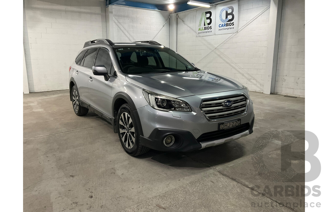 07/2016 Subaru Outback 2.5i Premium AWD MY16 4D Wagon Ice Silver 2.5L