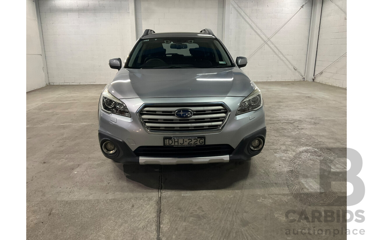 07/2016 Subaru Outback 2.5i Premium AWD MY16 4D Wagon Ice Silver 2.5L