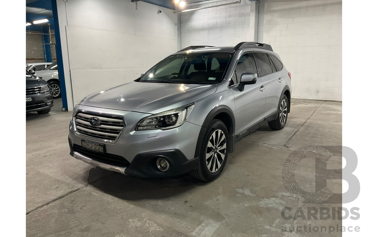 07/2016 Subaru Outback 2.5i Premium AWD MY16 4D Wagon Ice Silver 2.5L
