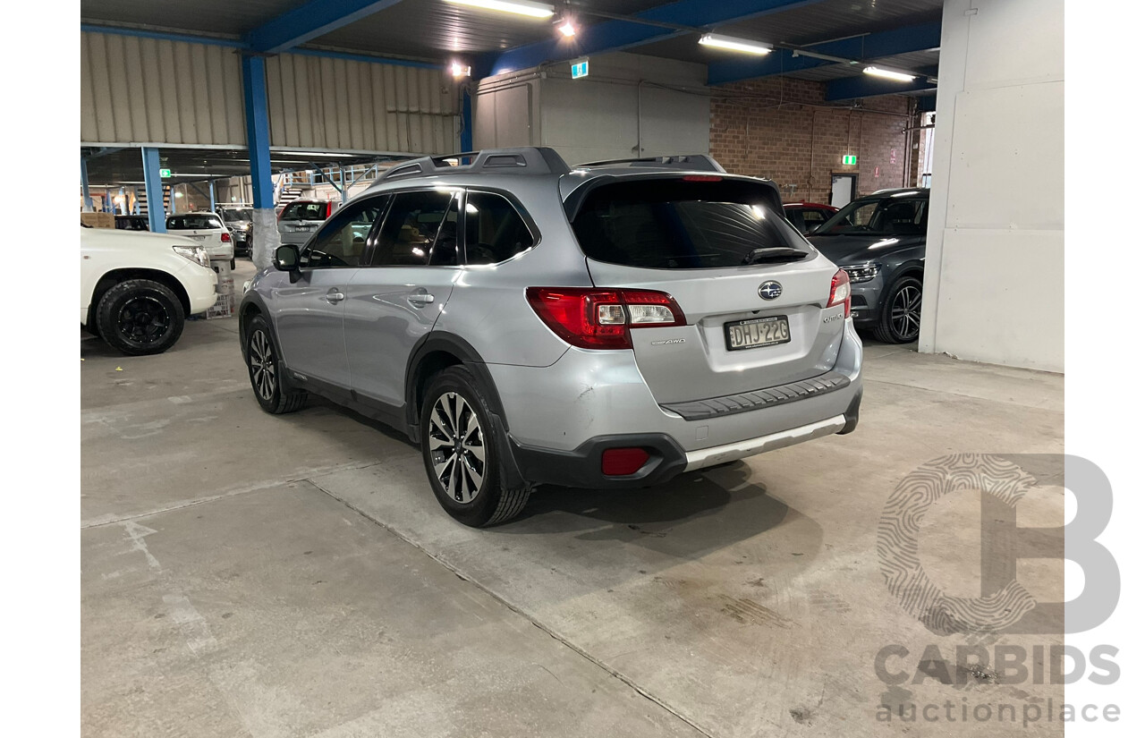 07/2016 Subaru Outback 2.5i Premium AWD MY16 4D Wagon Ice Silver 2.5L
