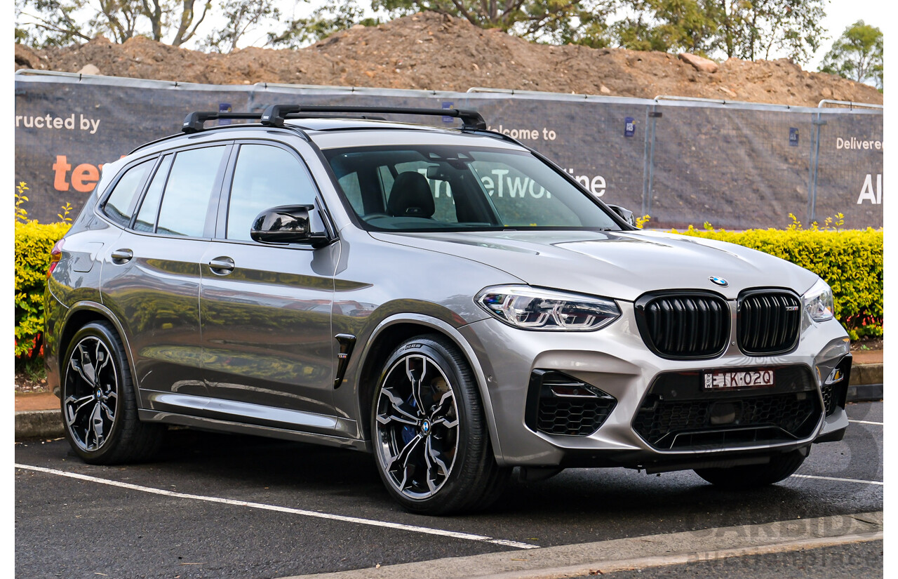 07/2019 BMW X3 M Competition AWD F97 5d Wagon Donington Grey Metallic Twin Turbo 3.0L