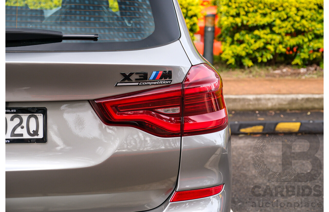 07/2019 BMW X3 M Competition AWD F97 5d Wagon Donington Grey Metallic Twin Turbo 3.0L