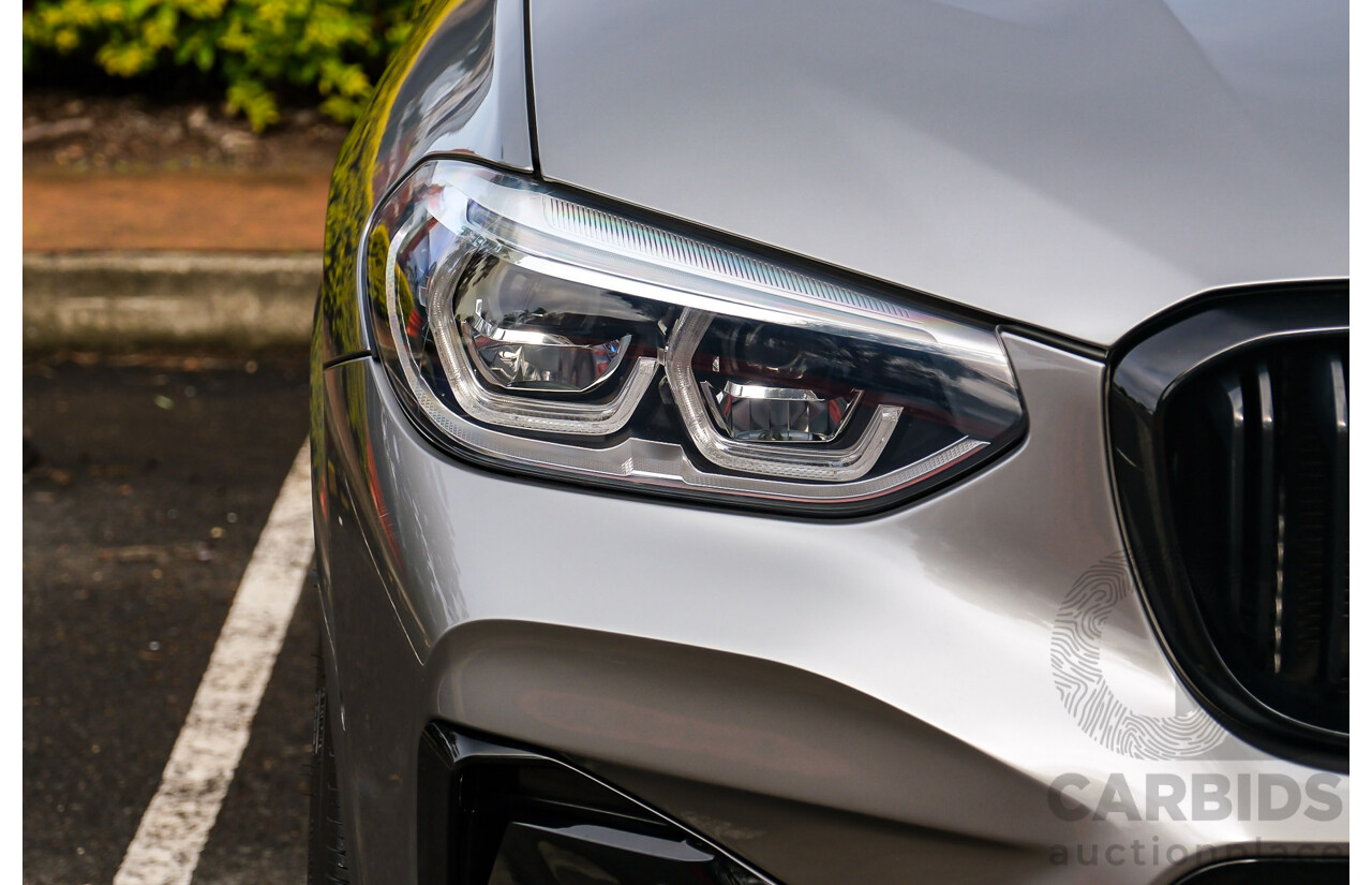 07/2019 BMW X3 M Competition AWD F97 5d Wagon Donington Grey Metallic Twin Turbo 3.0L