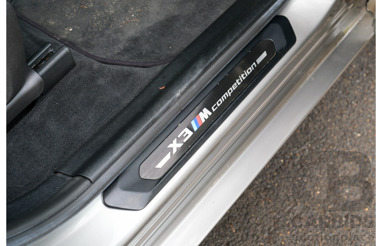 07/2019 BMW X3 M Competition AWD F97 5d Wagon Donington Grey Metallic Twin Turbo 3.0L