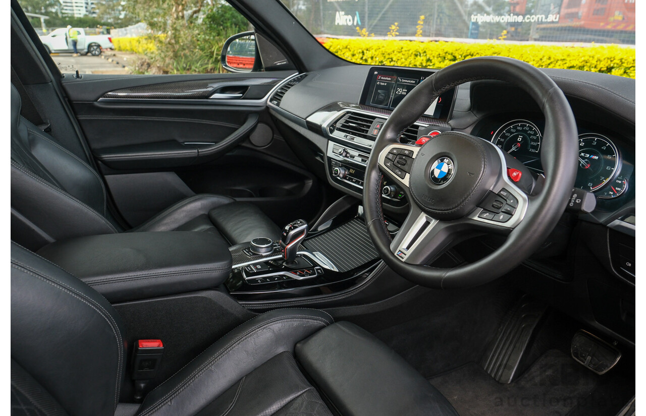 07/2019 BMW X3 M Competition AWD F97 5d Wagon Donington Grey Metallic Twin Turbo 3.0L