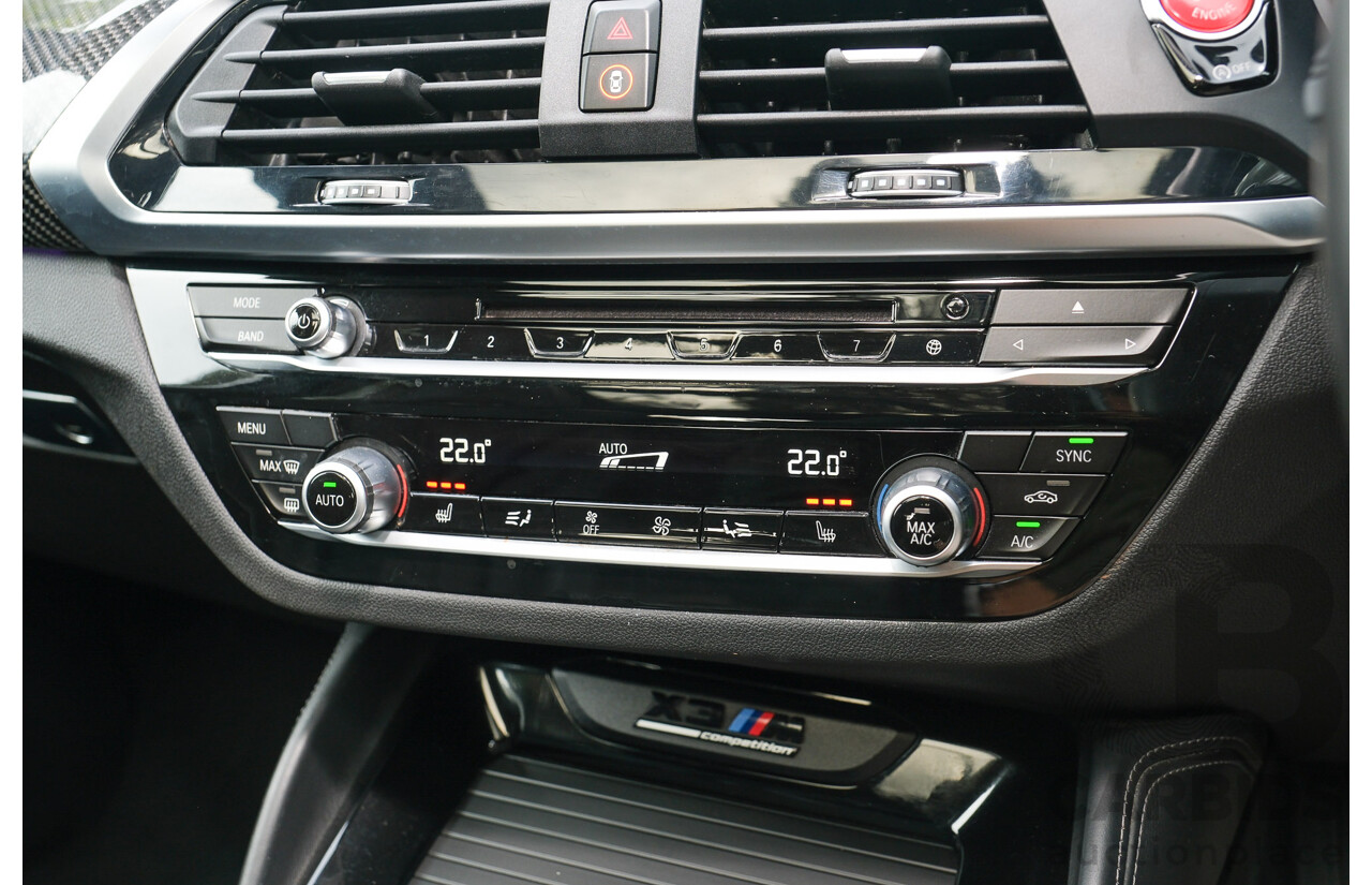 07/2019 BMW X3 M Competition AWD F97 5d Wagon Donington Grey Metallic Twin Turbo 3.0L