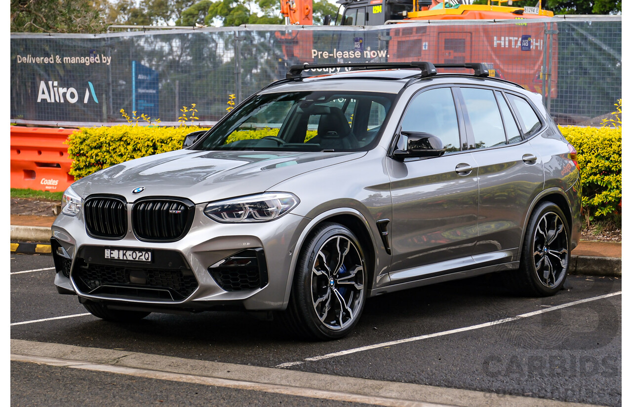 07/2019 BMW X3 M Competition AWD F97 5d Wagon Donington Grey Metallic Twin Turbo 3.0L