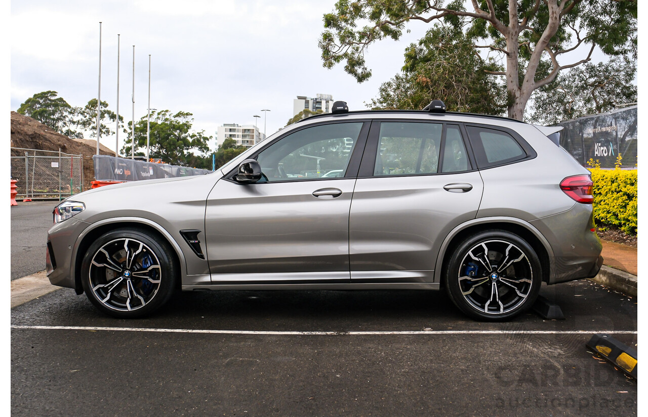 07/2019 BMW X3 M Competition AWD F97 5d Wagon Donington Grey Metallic Twin Turbo 3.0L