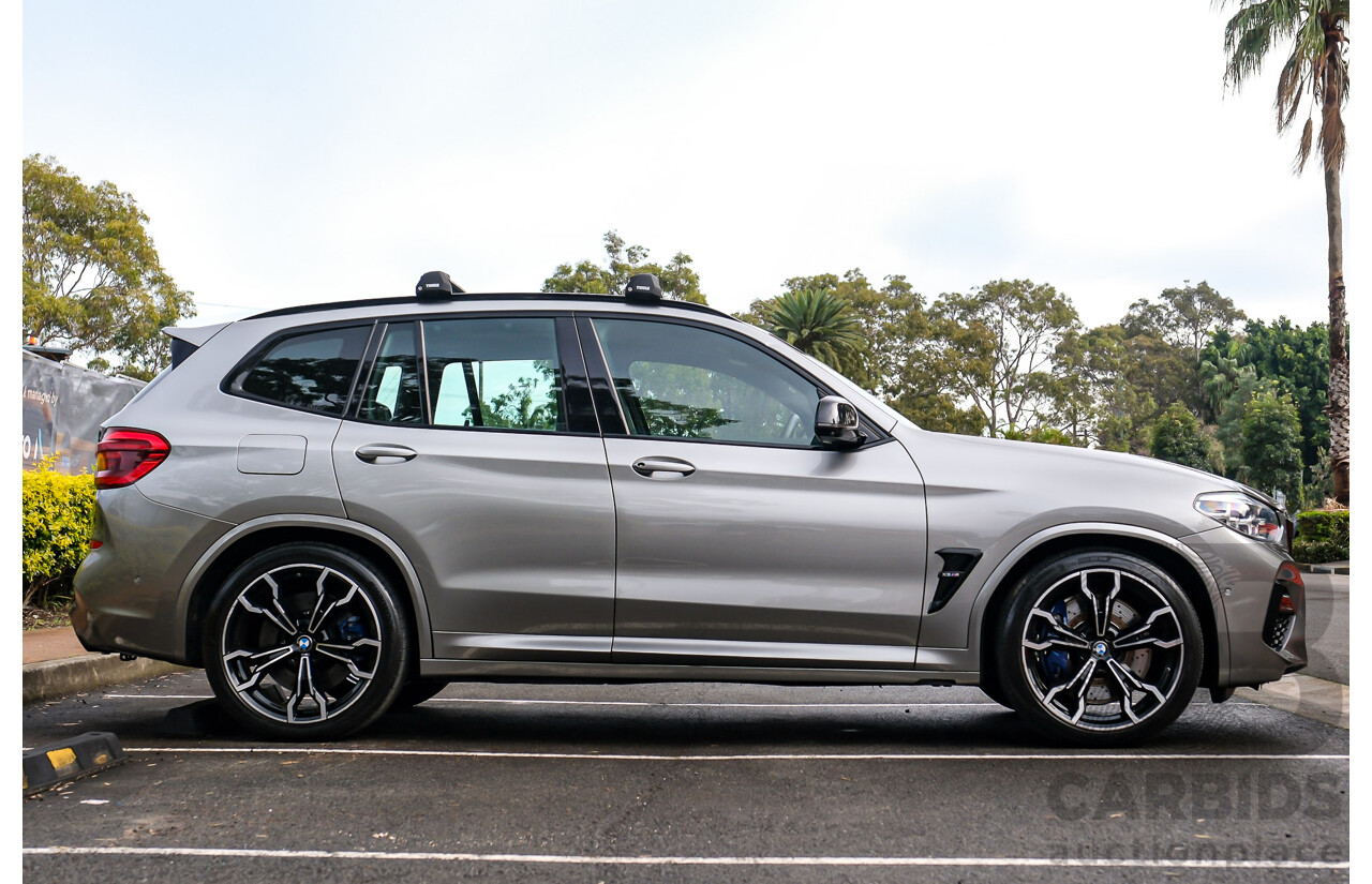 07/2019 BMW X3 M Competition AWD F97 5d Wagon Donington Grey Metallic Twin Turbo 3.0L