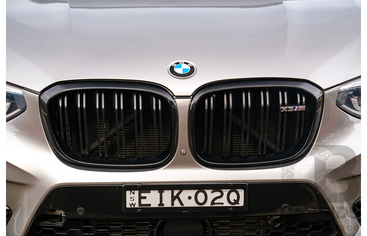 07/2019 BMW X3 M Competition AWD F97 5d Wagon Donington Grey Metallic Twin Turbo 3.0L