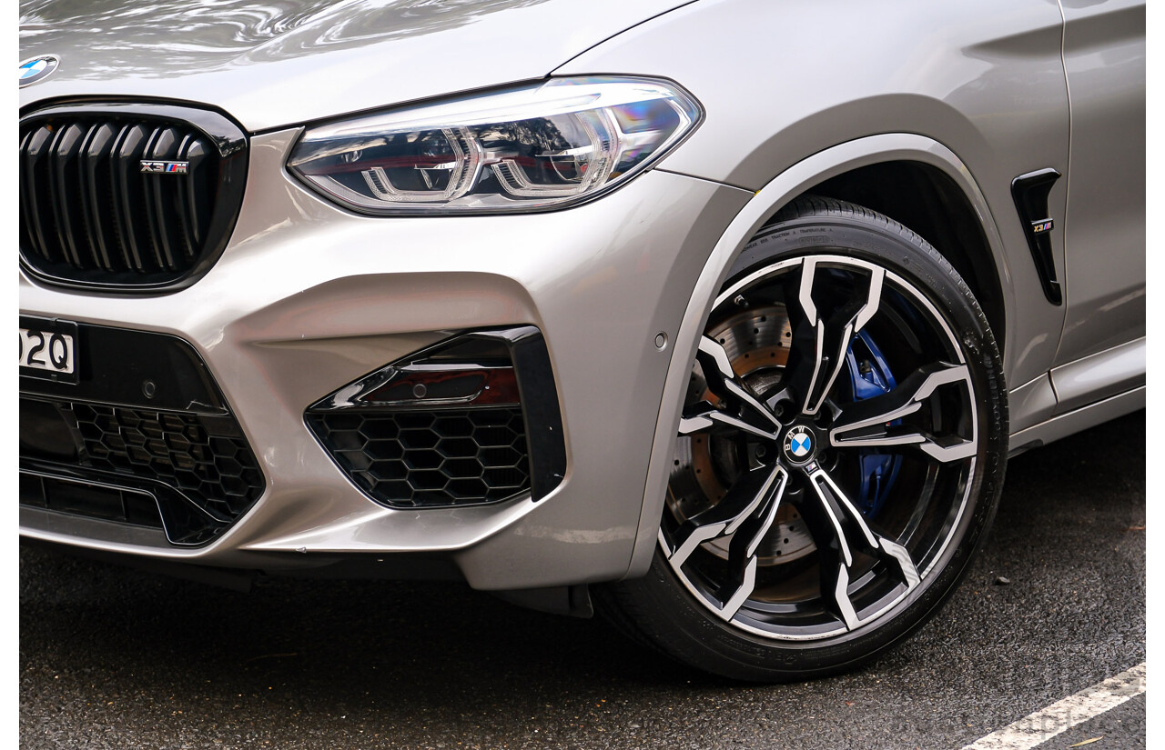 07/2019 BMW X3 M Competition AWD F97 5d Wagon Donington Grey Metallic Twin Turbo 3.0L