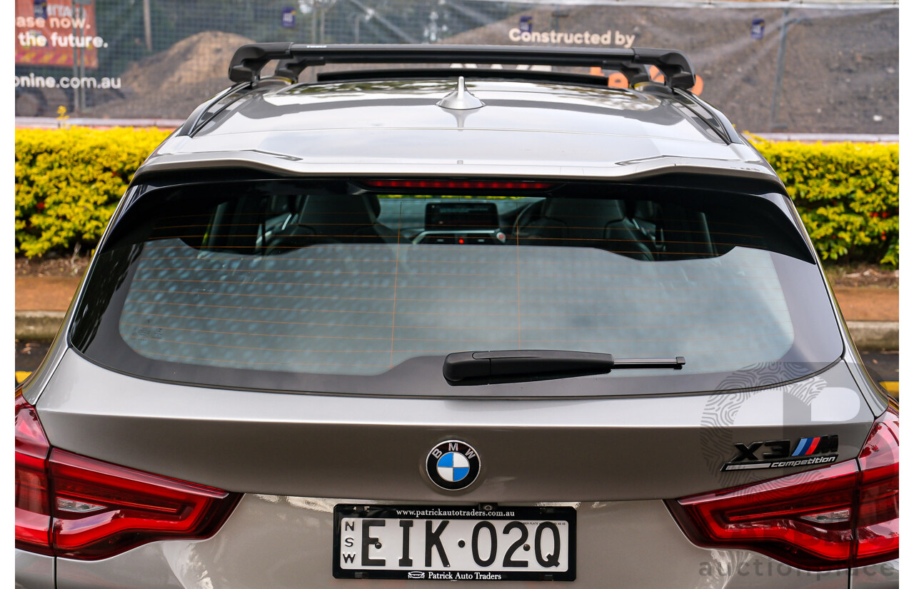 07/2019 BMW X3 M Competition AWD F97 5d Wagon Donington Grey Metallic Twin Turbo 3.0L