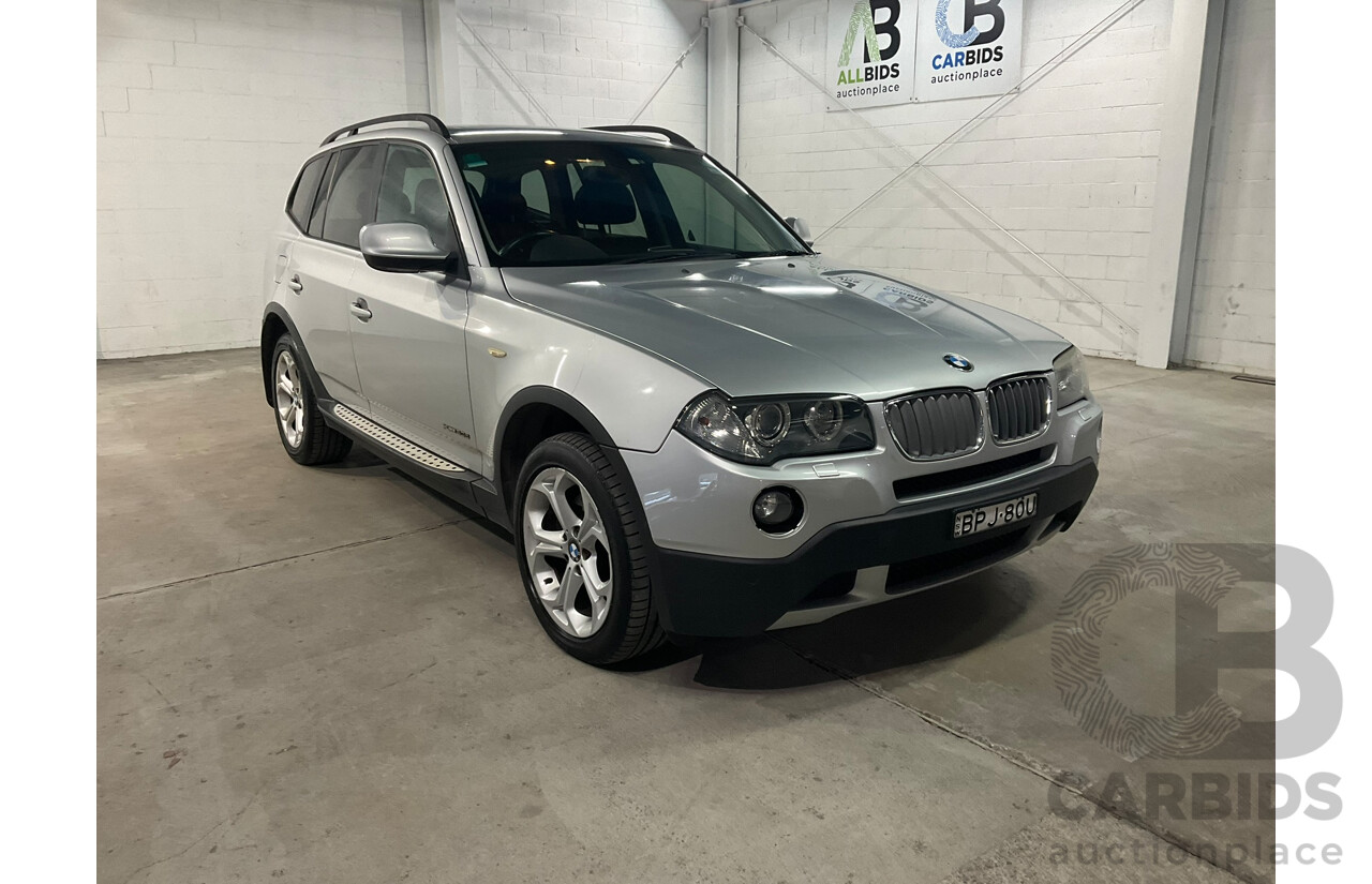 05/2010 Bmw X3 xDRIVE 20d Lifestyle (4WD) E83 MY10 4d Wagon Titan Silver Metallic Turbo Diesel 2.0L