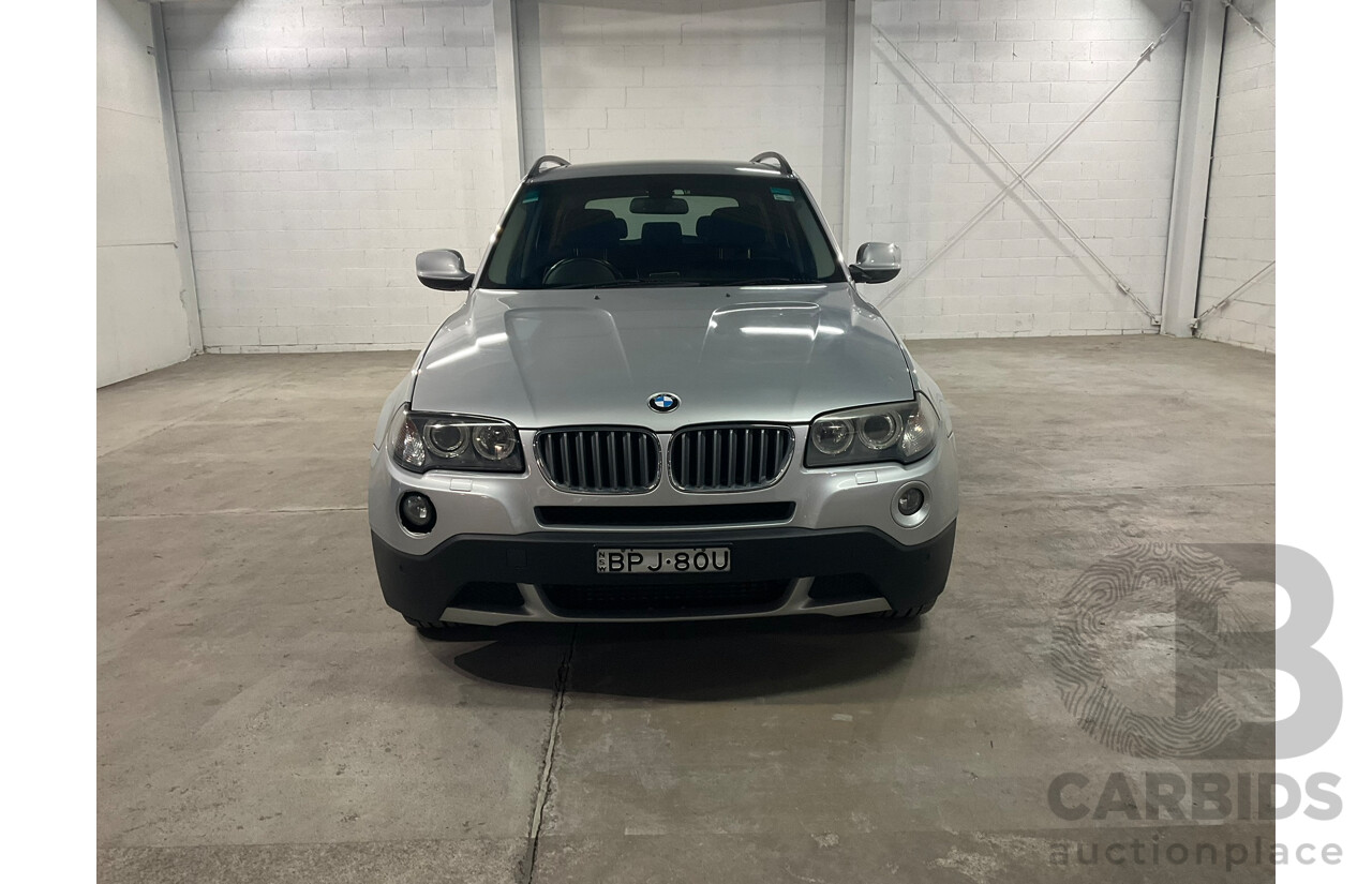 05/2010 Bmw X3 xDRIVE 20d Lifestyle (4WD) E83 MY10 4d Wagon Titan Silver Metallic Turbo Diesel 2.0L