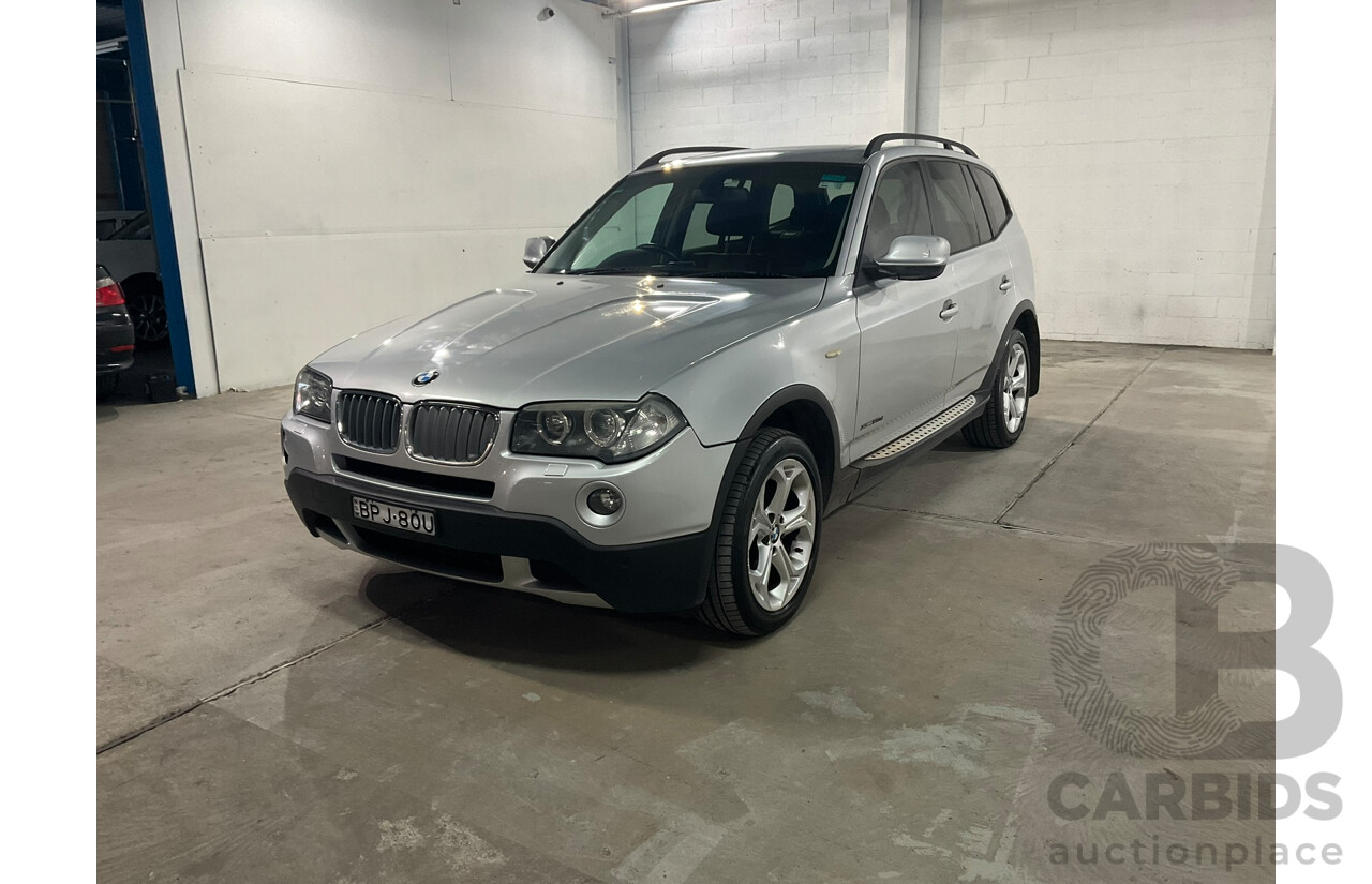 05/2010 Bmw X3 xDRIVE 20d Lifestyle (4WD) E83 MY10 4d Wagon Titan Silver Metallic Turbo Diesel 2.0L