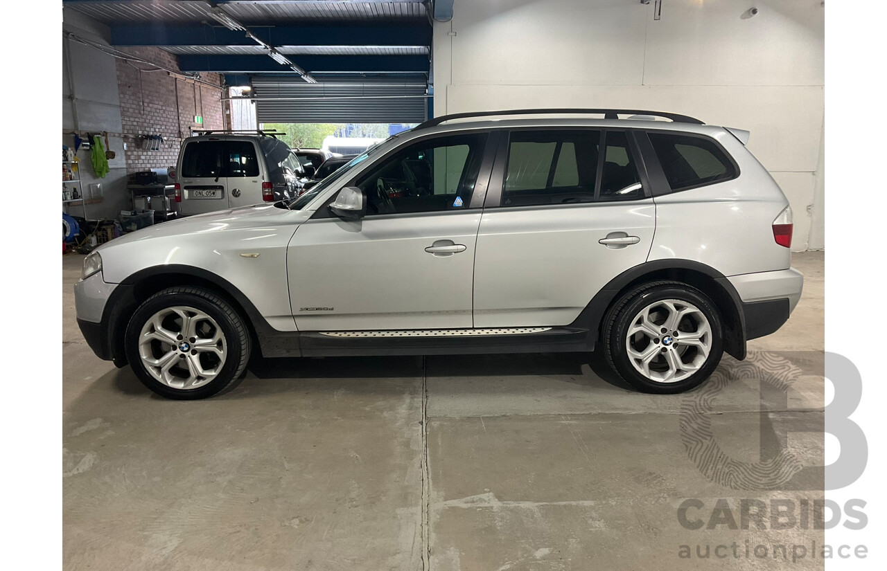 05/2010 Bmw X3 xDRIVE 20d Lifestyle (4WD) E83 MY10 4d Wagon Titan Silver Metallic Turbo Diesel 2.0L