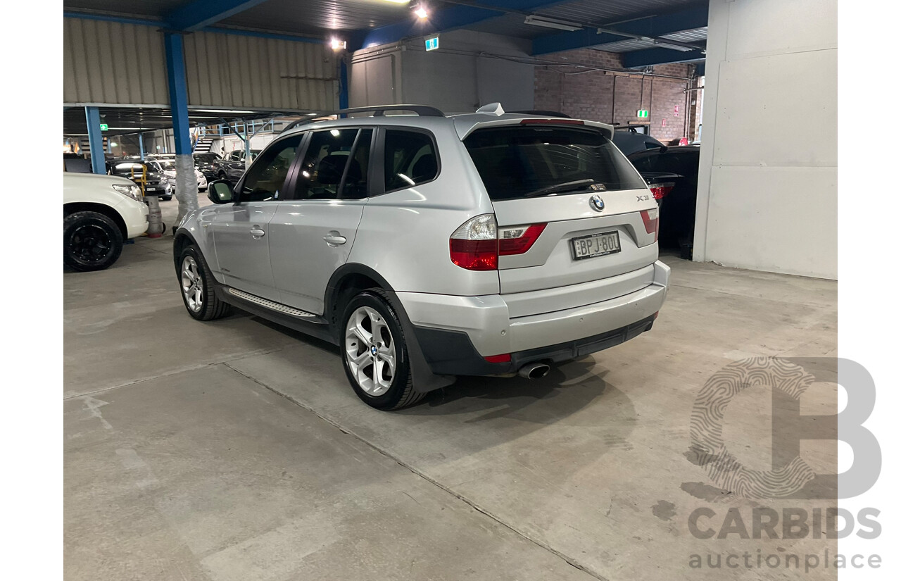 05/2010 Bmw X3 xDRIVE 20d Lifestyle (4WD) E83 MY10 4d Wagon Titan Silver Metallic Turbo Diesel 2.0L