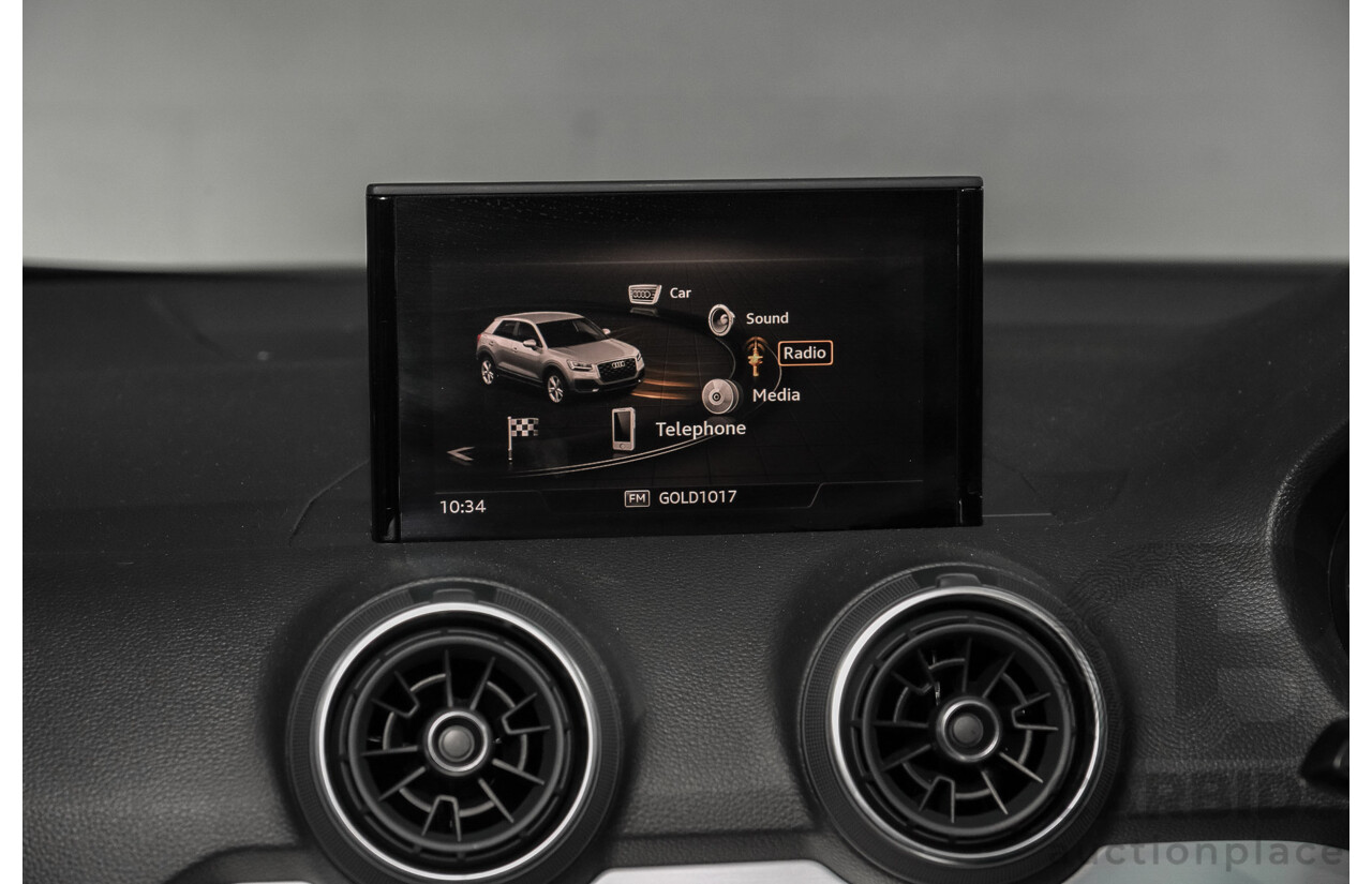 09/2019 Audi Q2 40 TFSI Quattro sport (AWD) GA MY19 4d Wagon Black Turbocharged 2.0L