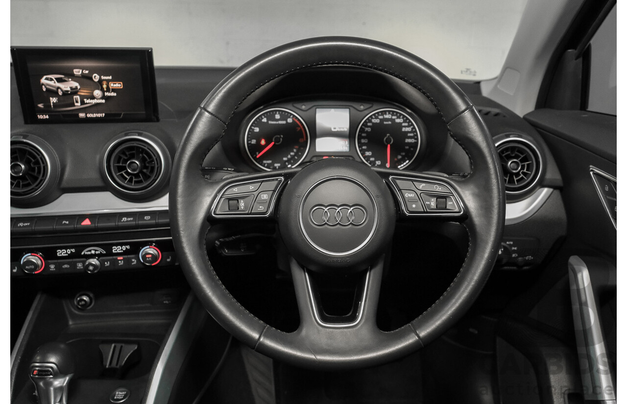 09/2019 Audi Q2 40 TFSI Quattro sport (AWD) GA MY19 4d Wagon Black Turbocharged 2.0L