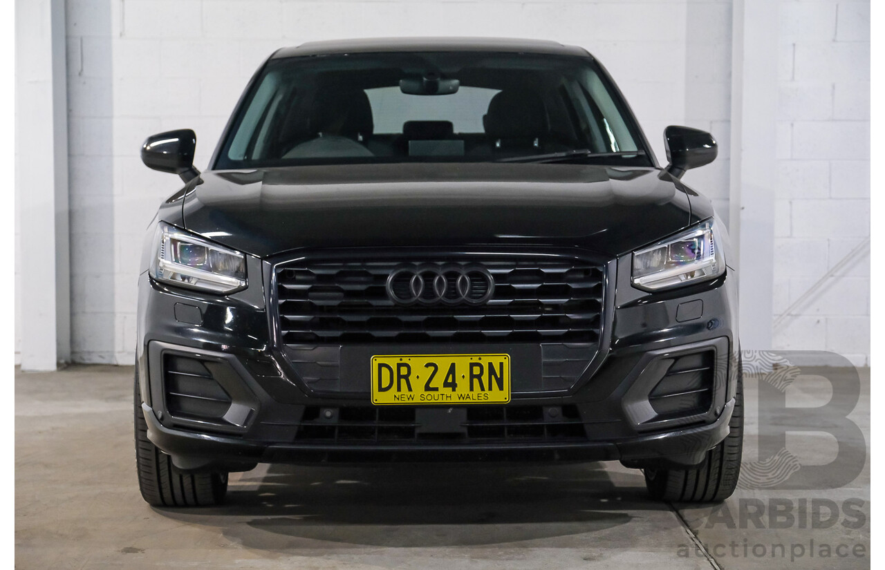 09/2019 Audi Q2 40 TFSI Quattro sport (AWD) GA MY19 4d Wagon Black Turbocharged 2.0L