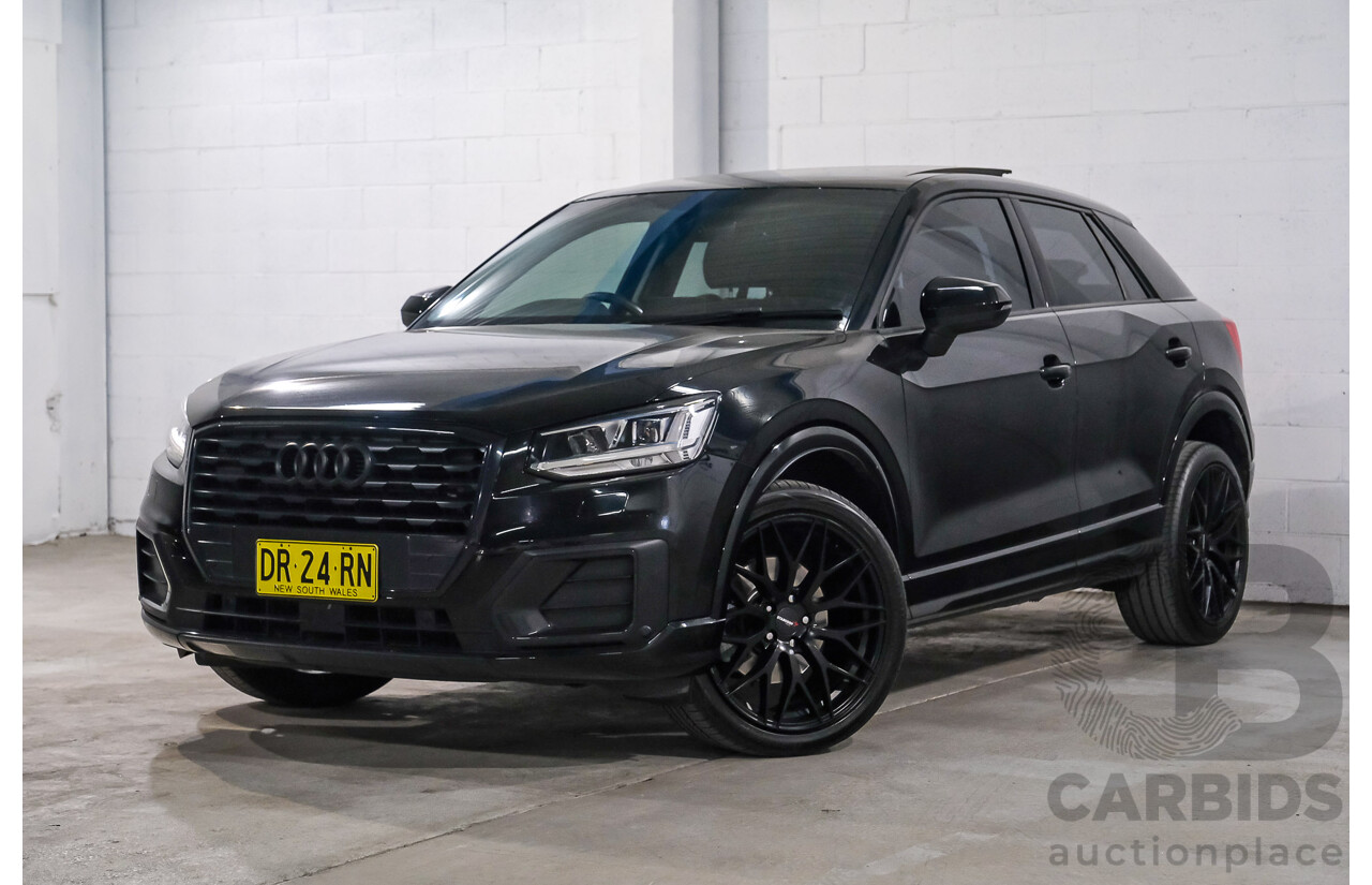09/2019 Audi Q2 40 TFSI Quattro sport (AWD) GA MY19 4d Wagon Black Turbocharged 2.0L