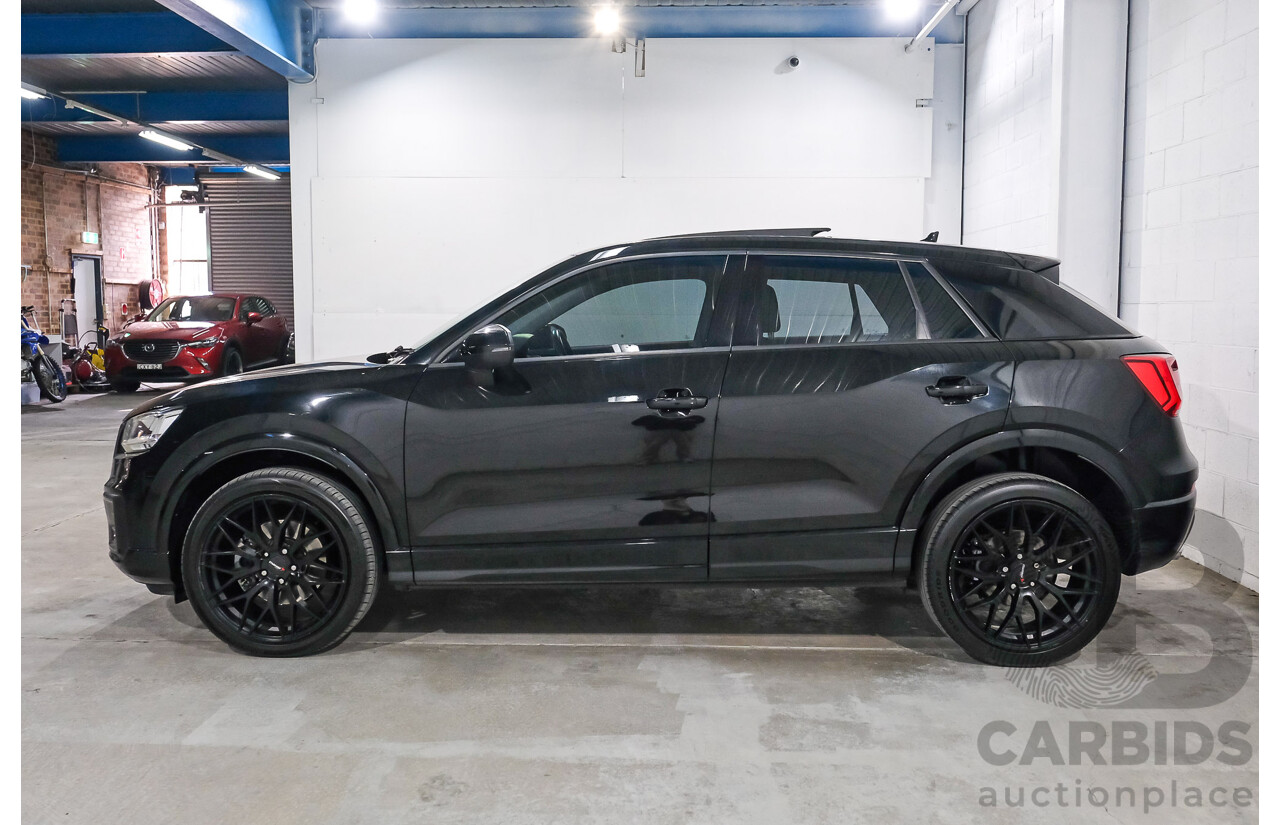 09/2019 Audi Q2 40 TFSI Quattro sport (AWD) GA MY19 4d Wagon Black Turbocharged 2.0L