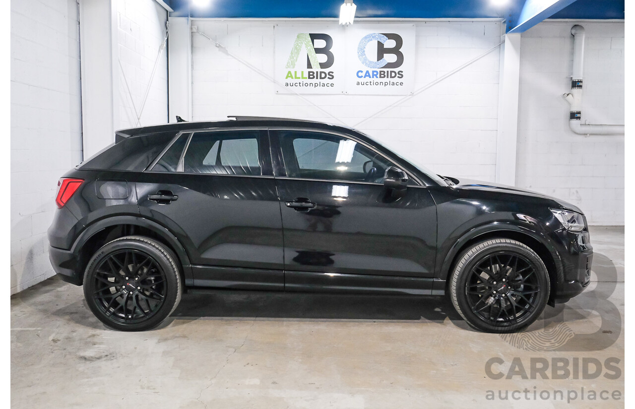 09/2019 Audi Q2 40 TFSI Quattro sport (AWD) GA MY19 4d Wagon Black Turbocharged 2.0L