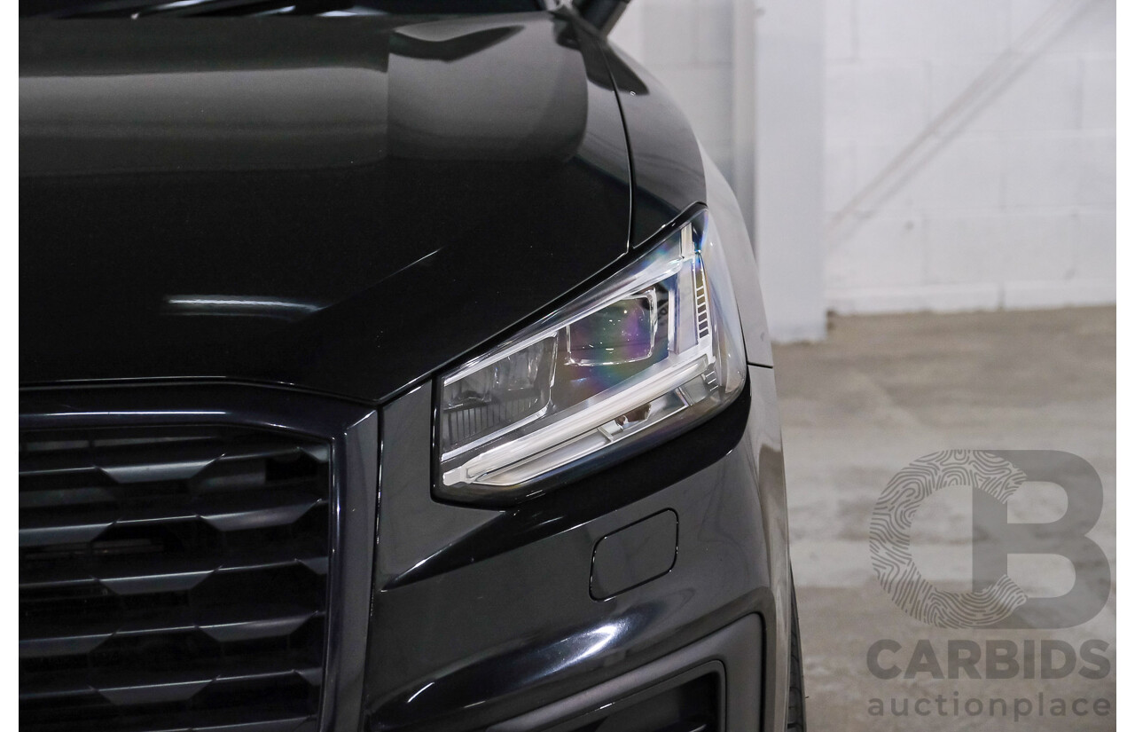 09/2019 Audi Q2 40 TFSI Quattro sport (AWD) GA MY19 4d Wagon Black Turbocharged 2.0L