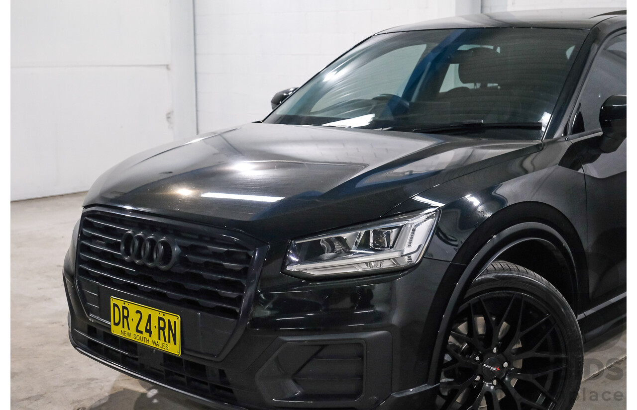 09/2019 Audi Q2 40 TFSI Quattro sport (AWD) GA MY19 4d Wagon Black Turbocharged 2.0L