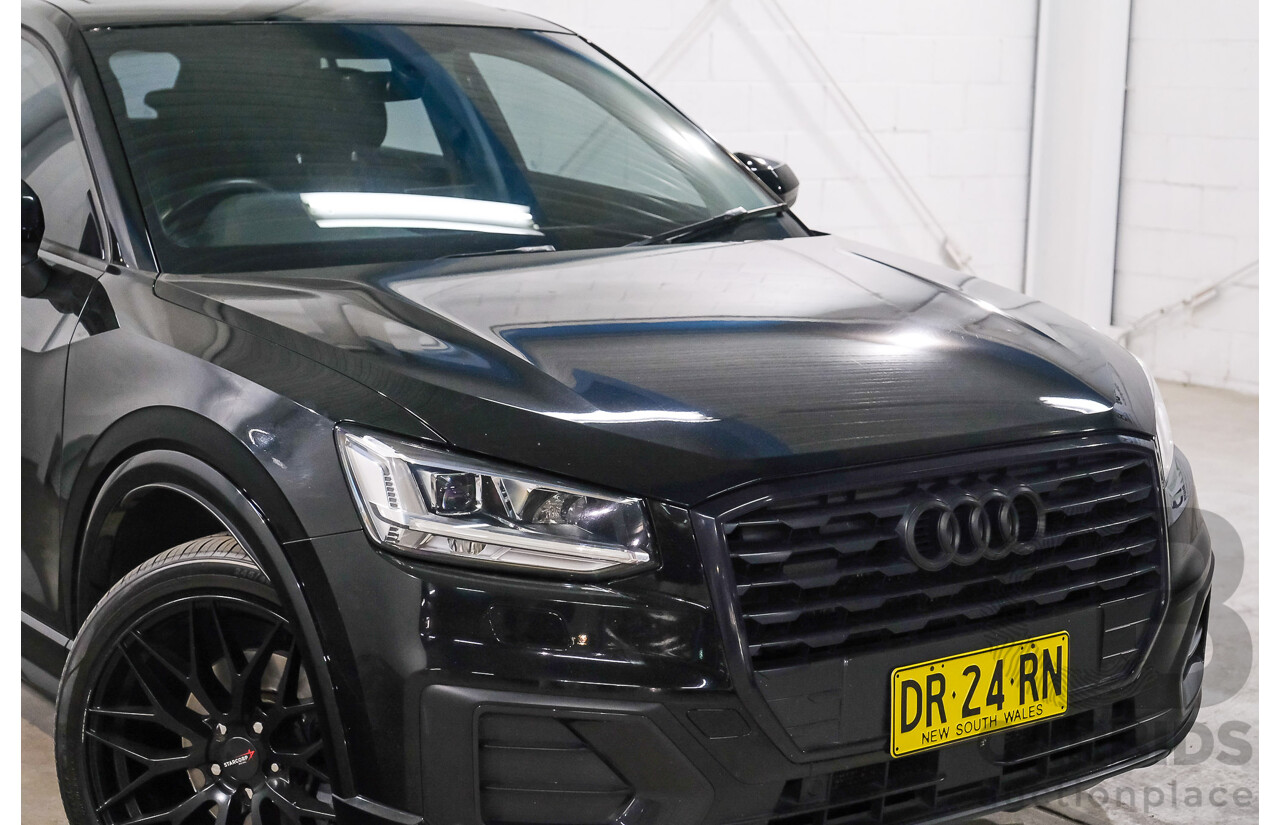 09/2019 Audi Q2 40 TFSI Quattro sport (AWD) GA MY19 4d Wagon Black Turbocharged 2.0L