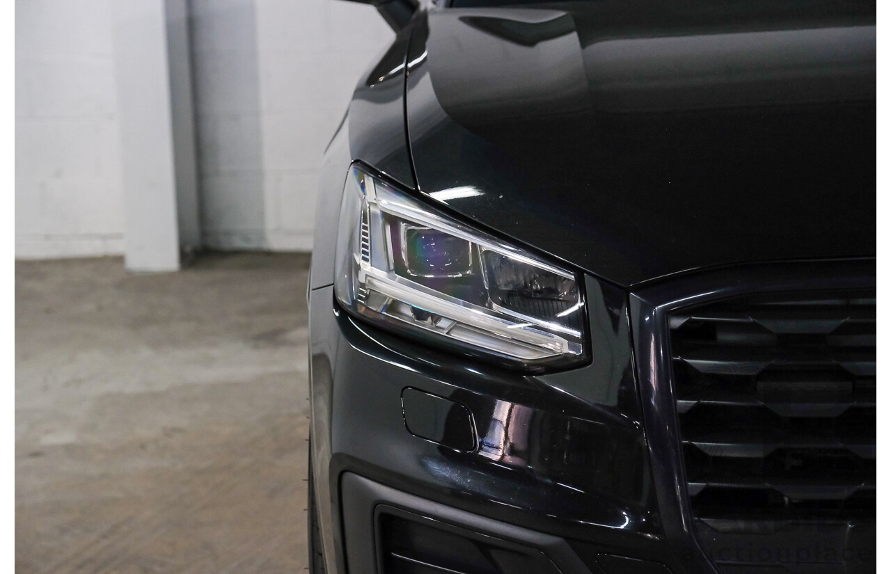 09/2019 Audi Q2 40 TFSI Quattro sport (AWD) GA MY19 4d Wagon Black Turbocharged 2.0L
