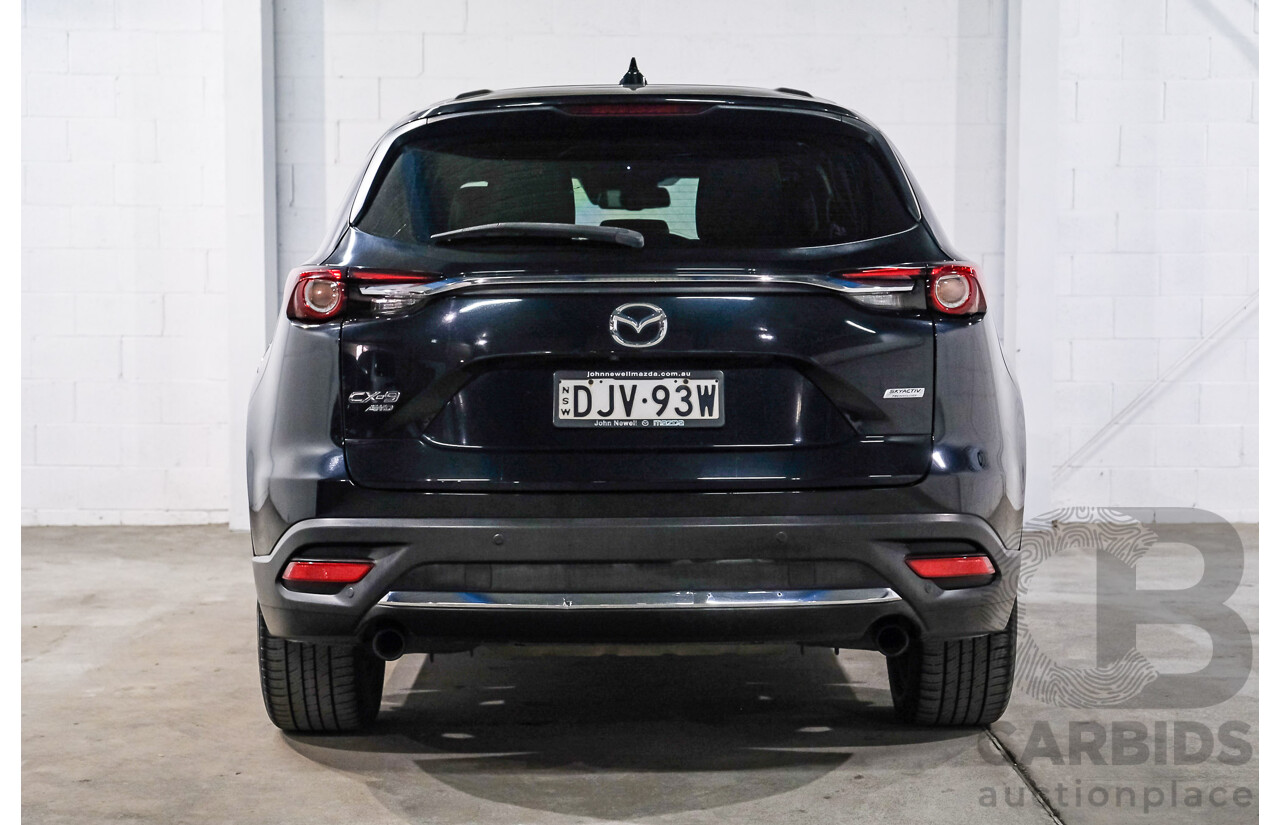09/2016 Mazda CX-9 GT (AWD) MY16 4d Wagon Jet Black Turbo 2.5L