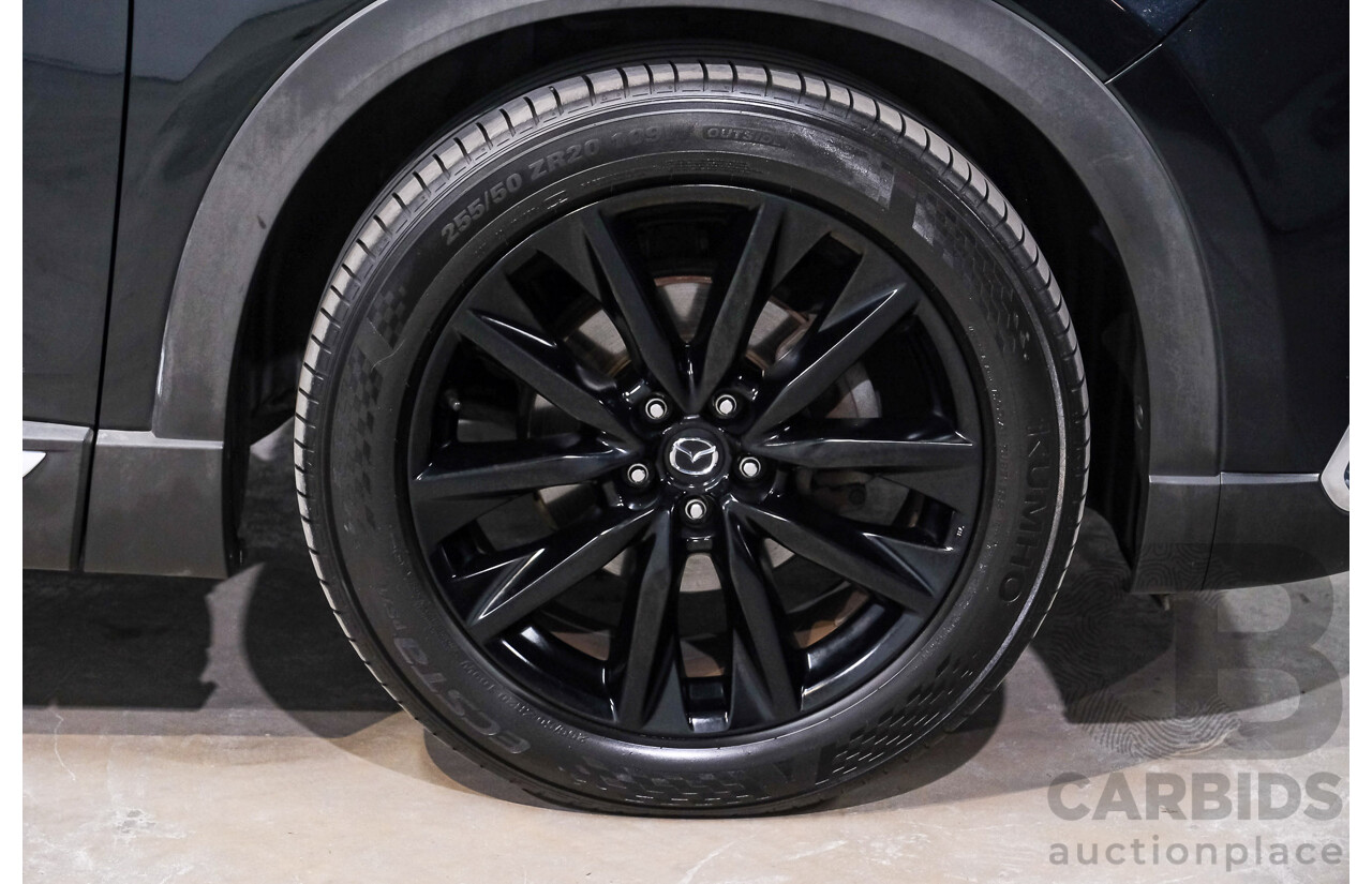 09/2016 Mazda CX-9 GT (AWD) MY16 4d Wagon Jet Black Turbo 2.5L
