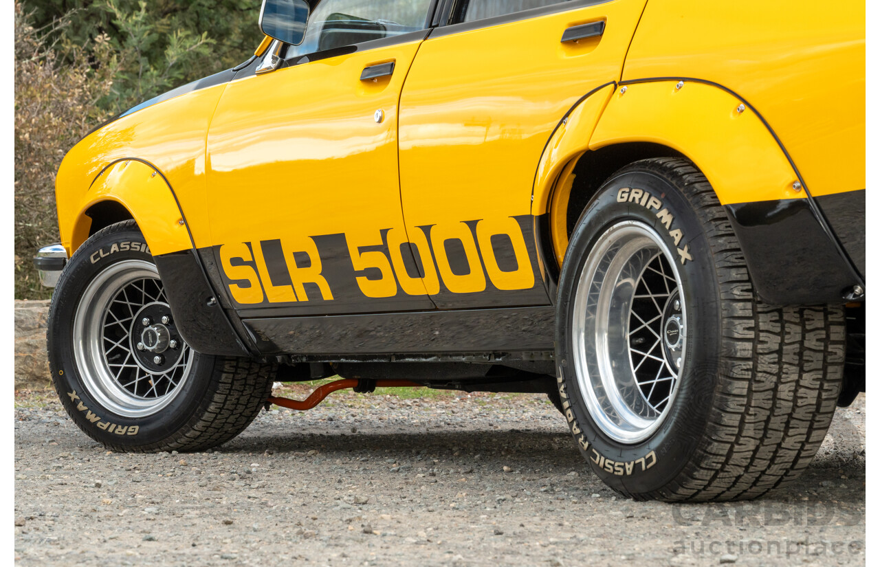 04/1974 Holden LH Torana SL/R 5000 Tribute 4d Sedan Chrome Yellow / Black V8 5.0L - Modified