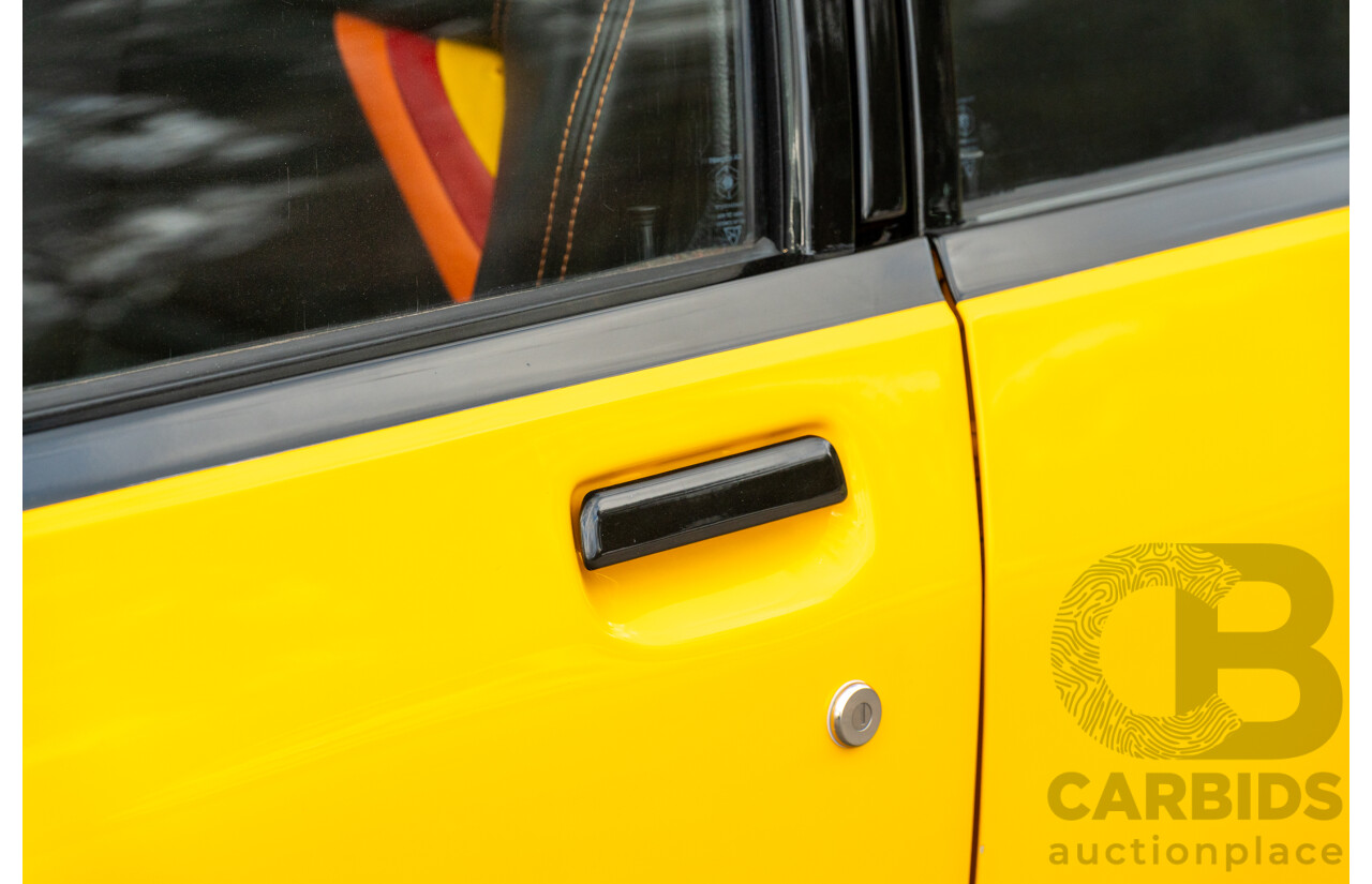 04/1974 Holden LH Torana SL/R 5000 Tribute 4d Sedan Chrome Yellow / Black V8 5.0L - Modified