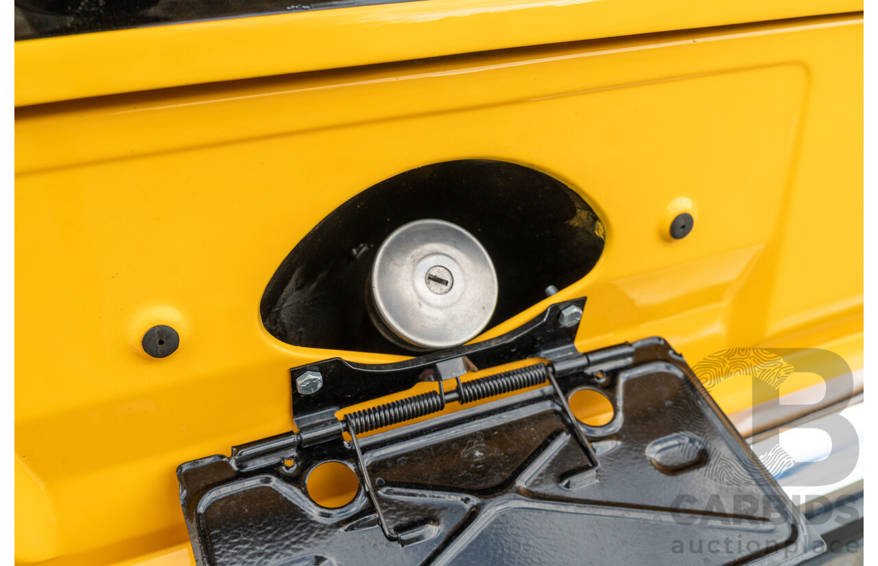 04/1974 Holden LH Torana SL/R 5000 Tribute 4d Sedan Chrome Yellow / Black V8 5.0L - Modified