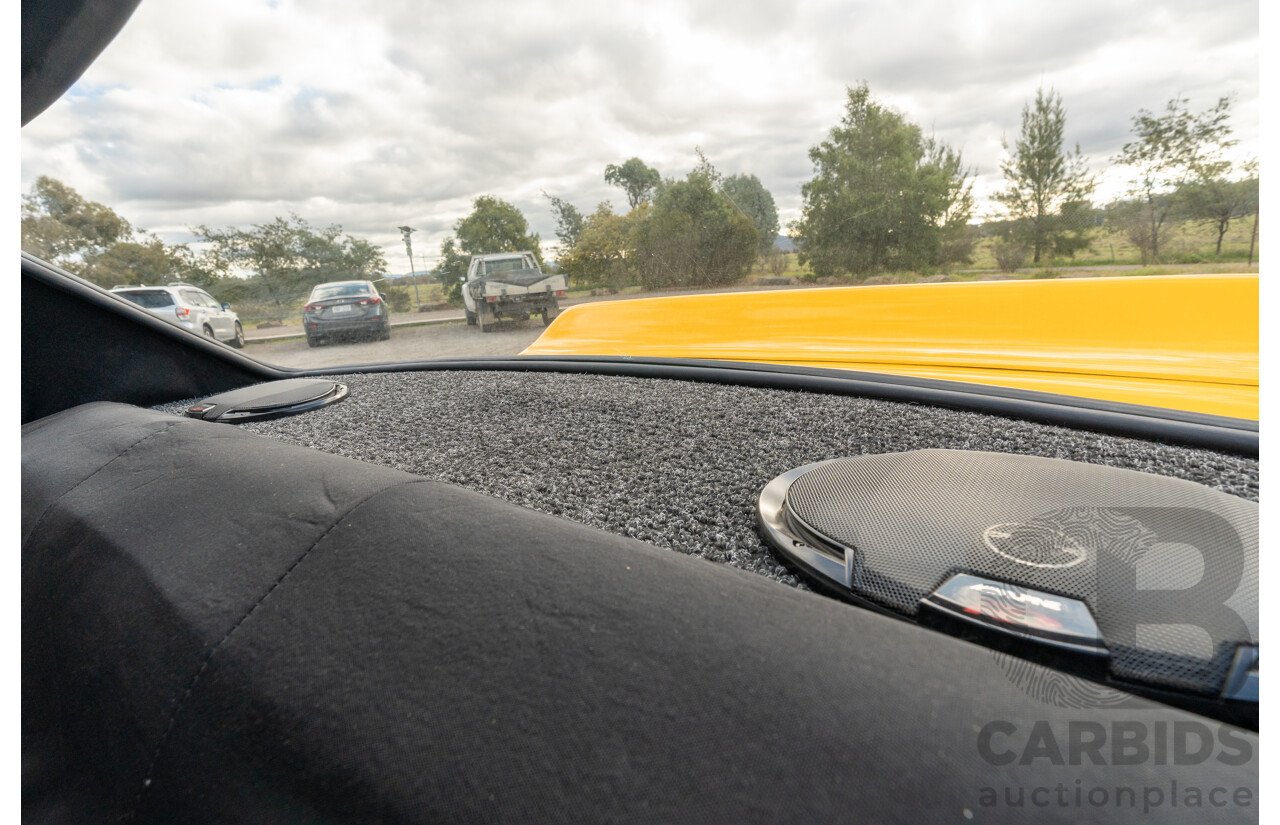 04/1974 Holden LH Torana SL/R 5000 Tribute 4d Sedan Chrome Yellow / Black V8 5.0L - Modified