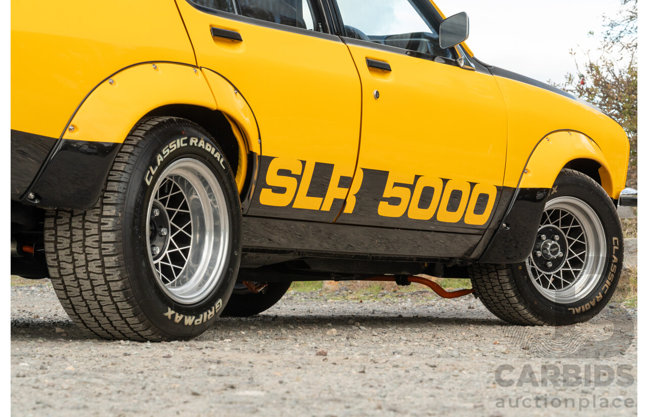 04/1974 Holden LH Torana SL/R 5000 Tribute 4d Sedan Chrome Yellow / Black V8 5.0L - Modified