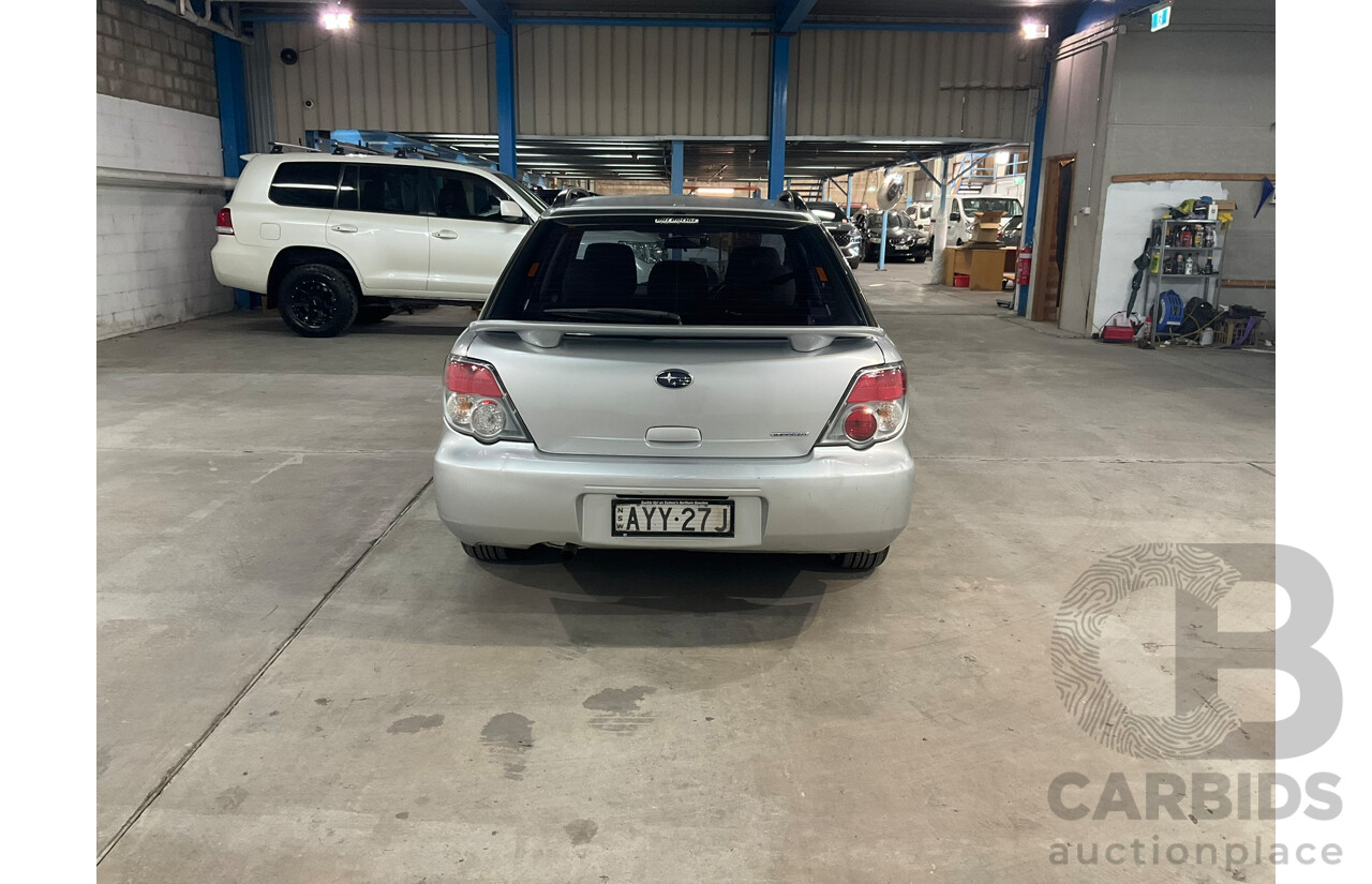 6/2006 Subaru Impreza 2.0i (AWD) MY06 5d Hatchback Silver 2.0L