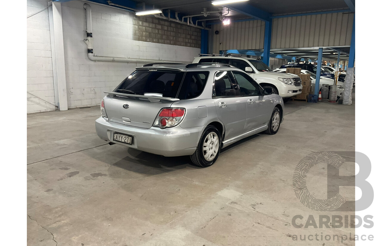 6/2006 Subaru Impreza 2.0i (AWD) MY06 5d Hatchback Silver 2.0L