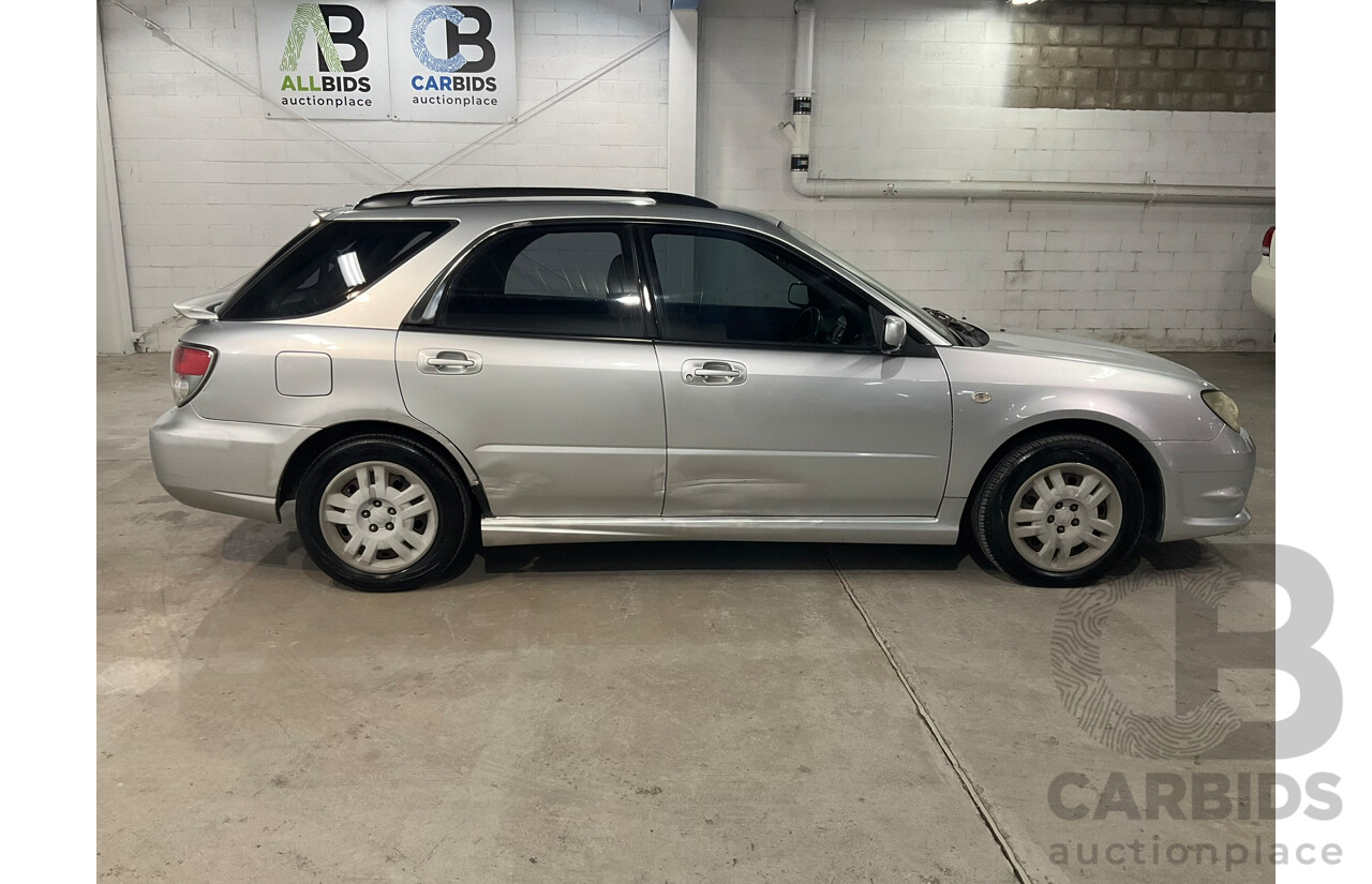 6/2006 Subaru Impreza 2.0i (AWD) MY06 5d Hatchback Silver 2.0L