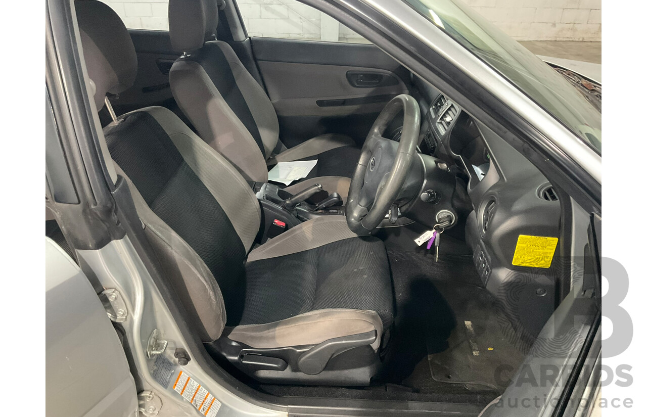6/2006 Subaru Impreza 2.0i (AWD) MY06 5d Hatchback Silver 2.0L