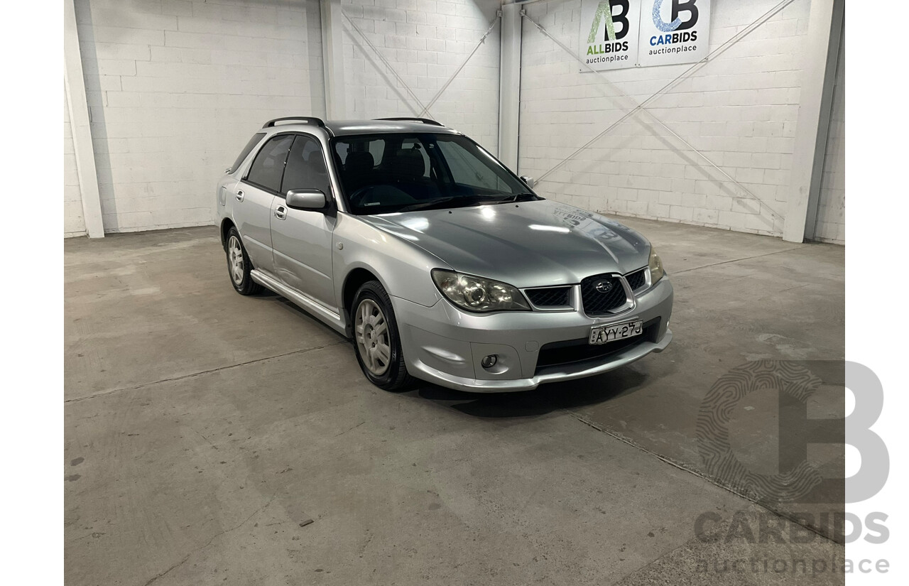 6/2006 Subaru Impreza 2.0i (AWD) MY06 5d Hatchback Silver 2.0L