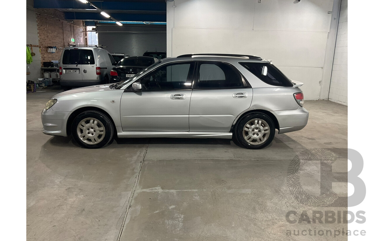 6/2006 Subaru Impreza 2.0i (AWD) MY06 5d Hatchback Silver 2.0L
